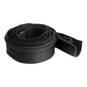 DeLOCK Neoprēna kabeļu uzmava ar rāvējslēdzēju 1,5 m x 100 mm melna