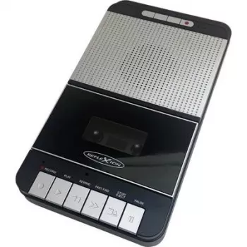 Reflexion CCR8018 pārnēsājamais kasešu magnetofons ar USB MP3 ierakstu, melns/pelēks