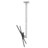Barkan 3500 televizora stiprinājums pie griestiem, pagriežams, 13-65", 40 kg, balts