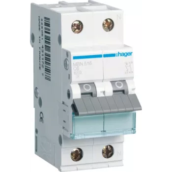 Hager MBN516 2P 16A automātiskais slēdzis