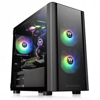 PC korpuss Thermaltake V150 TG Micro Tower Melns