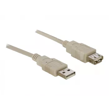 USB 2.0 pagarinātājkabelis DeLOCK 82240 3m Pelēks