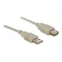USB 2.0 pagarinātājkabelis DeLOCK 82240 3m Pelēks
