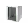 DIGITUS Professional Dynamic Basic Series DN-19 16U-6/6-EC - Sienas skapis - 16U - 48,3 cm (19 inch) - Pelēks (RAL 7035)