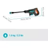 Bezvadu augstspiediena mazgātājs Gardena AquaClean 24/18V P4A