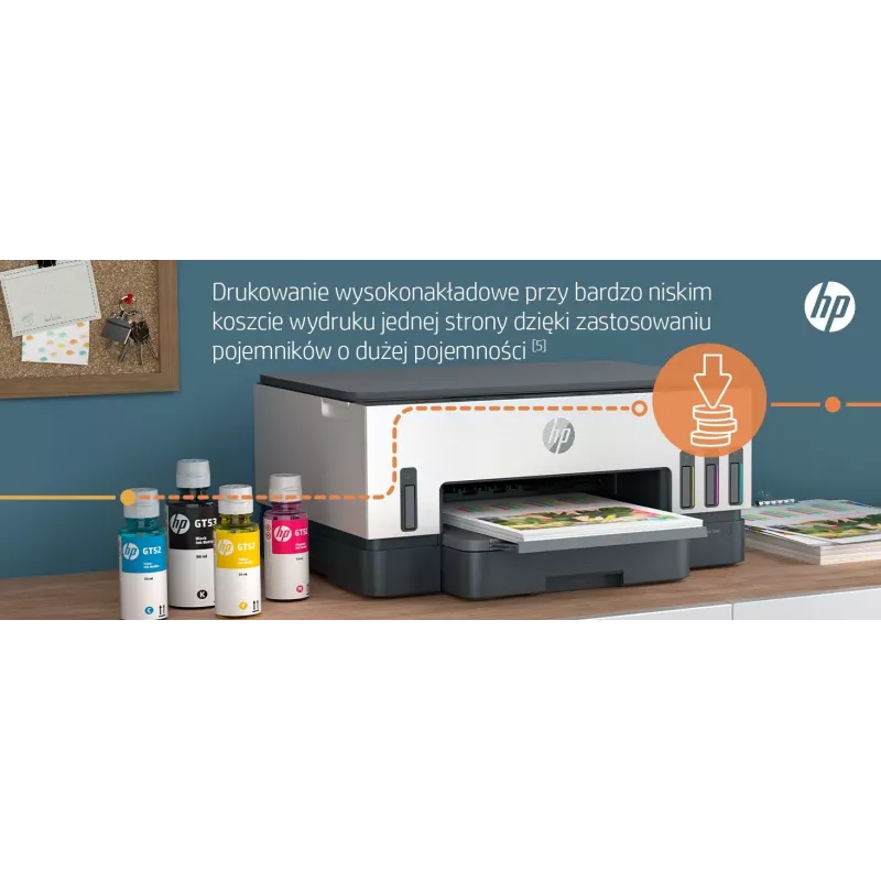 Daudzfunkciju printeris HP Smart Tank 720 — termālā tintes druka, krāsains, A4, Wi‑Fi, duplekss, 4800x1200 dpi