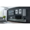 Cama Skapis VIGO 90 slēgts 90/35/32 balts/pelēks glancēts