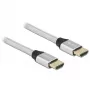 HDMI kabelis DeLOCK Ultra High Speed 48 Gbps 8K 60 Hz Sudraba 3m