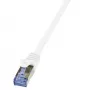 Tīkla kabelis LogiLink 50m Cat.6A RJ-45 S/FTP Balts