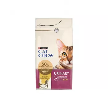 Purina Cat Chow Urinary Tract Health kaķu sausā barība 1.5 kg Pieaugušiem vistas gaļa