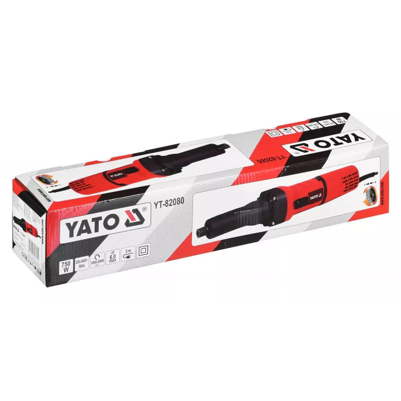 Leņķa slīpmašīna Yato YT-82080 30000 RPM 750 W 1.8 kg