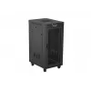 Brīvi stāvošs skapja statīvs LANBERG FF01-6824-23BL 24U 600×800 mm IP20 Melns