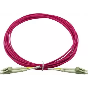 Duplex LWL Patch kabelis BlueOptics LC-UPC uz LC-UPC 30m Multimode OM4 50/125µm bēšs