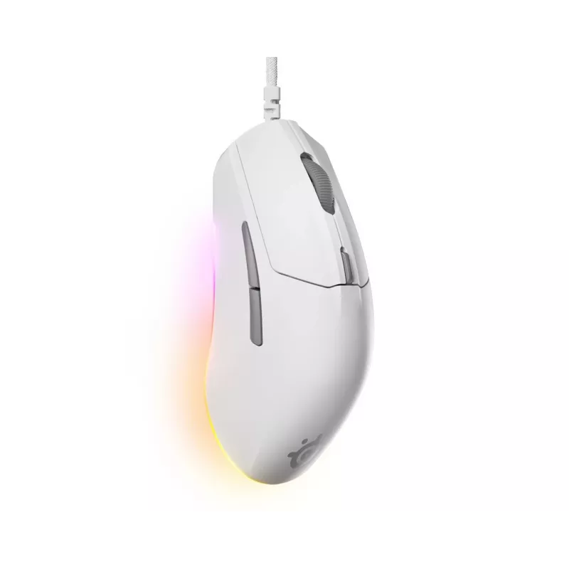 SteelSeries Rival 3 Gen 2 spēļu pele, balta