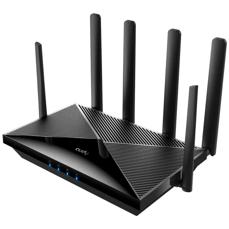 Cudy LT18 bezvadu maršrutētājs Gigabit Ethernet Divjoslu (2.4 GHz / 5 GHz) 4G Melns