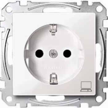 Kontaktligzda CEE 7/3 Merten MEG2350-0319 Balta