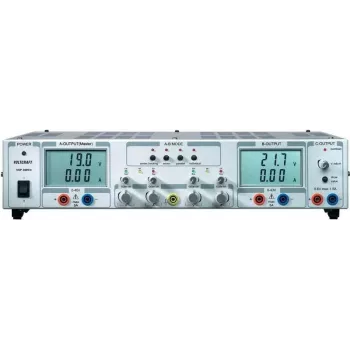 Laboratorijas barošanas bloks Voltcraft VSP 2405, regulējams 0.1–40 V līdzstrāva, 0–5 A
