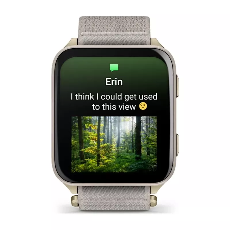 Viedpulkstenis GARMIN Venu X1 — 5,08 cm (2 colli) AMOLED 448×486 px, Skārienekrāns, Wi‑Fi, GPS, Neilona siksniņa, 34 g