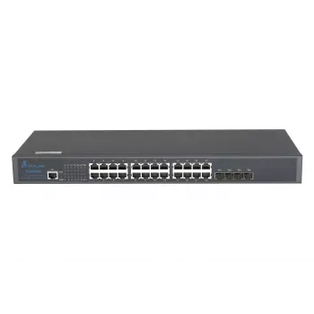 Pārvaldāms slēdzis Extralink Chiron 24x RJ45 1000Mb/s 4x SFP+ L3