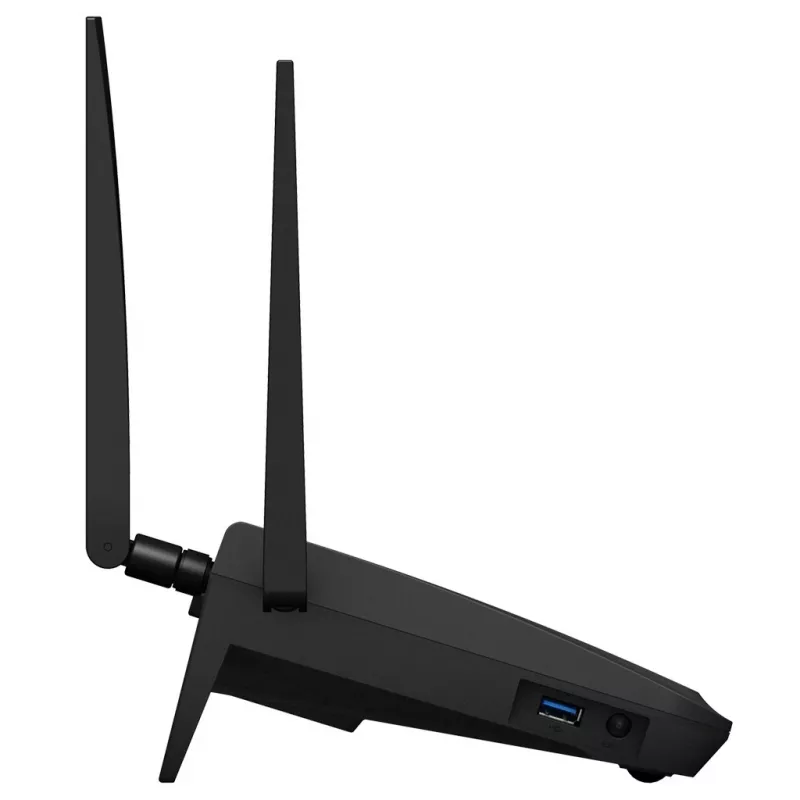 Synology RT2600AC bezvadu maršrutētājs Gigabit Ethernet divu joslu (2.4 GHz / 5 GHz) Melns