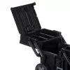 Instrumentu kaste KETER CANTILEVER Job Box (17203037/238270) uz riteņiem Melna
