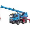 Kravas auto ar celtni BRUDER MAN TGS Kran-LKW Blue ABS 03771