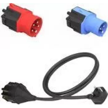 NRGkick Smart Attachment Set Standard Black Blue Red — kontaktligzdu adapteru komplekts
