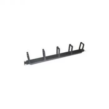 LogiLink kabeļu vadotnes plāksne sadales skapim - RAL 9005 - 1U - 48.3 cm (19 inch)