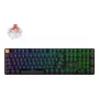 Keychron J5 - US izkārtojums - Super Red Linear - Melna bezvadu tastatūra