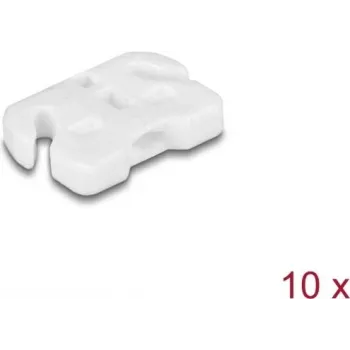 Portu bloķētājs DeLOCK 20962 USB Type-A Balts 10 gab.