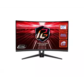 ASRock PG27F15RS1A datora monitors 68.6 cm (27 inch) 1920 x 1080 pikseļi Full HD Melns
