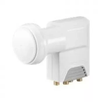 Microconnect LNBS-4 zema trokšņa bloks (LNB) balts