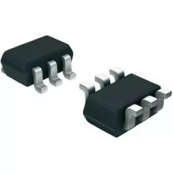 Analog-digitālais pārveidotājs ADC Texas Instruments ADS1100A0IDBVT, SOT-23-6 korpusā