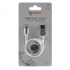 Sbox USB 2.0 8 Pin IPH7-S sudraba kabelis 1.5m