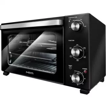 Elektriskais krāsns galda modelis MPM MPE-17/T — 48 L, 1800 W, konvekcija, termostats, rotējošs iesms