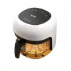 Fritētājs Sponge Air Fryer Stikla 4L Caurspīdīgs Dizains