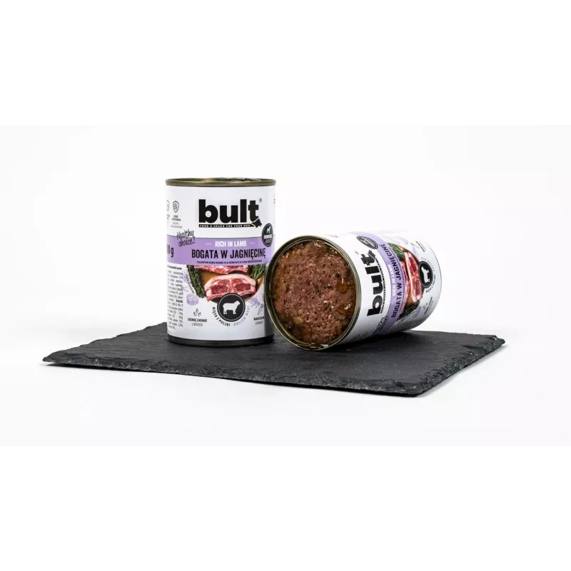 BULT suņu mitrā barība, jēra gaļa, 800 g
