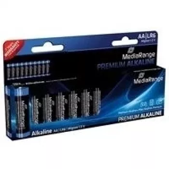 MediaRange Premium baterija 10 x AA tipa - sārmaina - 1850 mAh (MRBAT 105)