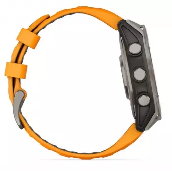Garmin fenix 8 3.56 cm (1.4) AMOLED 47 mm Digitāls 454 x 454 pikseļi Skārienekrāns Grafīts Wi-Fi GPS (satelīts)