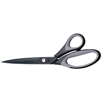 MAUL 7690890 - Eins šķēres, melna/pelēka, nerūsējošais tērauds, gumijas rokturi, pusnovirzīts rokturis, taisns griezums