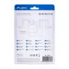 PoE tīkla kabeļu testeris LANBERG NT-0402 ar RJ-45/RJ-11 atbalstu, LED indikatoriem