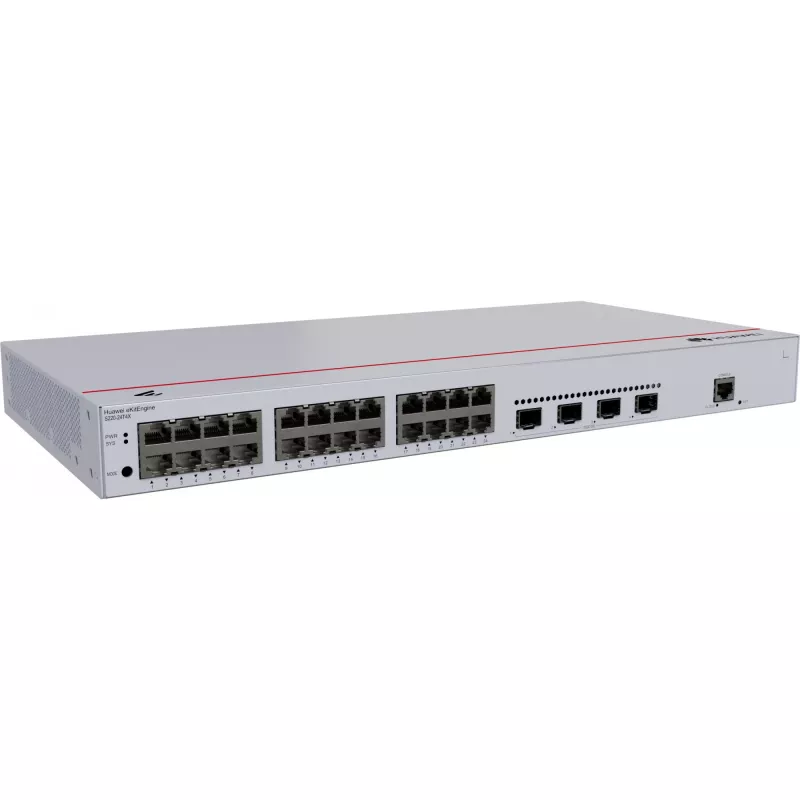 HUAWEI eKit S220 sērija S220-24T4X pārvaldāms L2 Gigabit Ethernet (10/100/1000) 1U pelēks