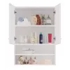 Topeshop POLA MINI DK balts vannas istabas skapītis Balts