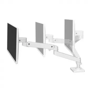 Ergotron LX Pro Monitora Pamatne (Rokas) - LCD Displejam - Alumīnijs - Balts - Ekrāna Izmērs: līdz 86,4 cm (līdz 34 collām) (45-682-290)