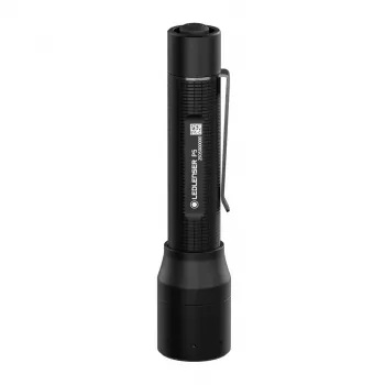 Rokas lukturis Ledlenser P5 Melns, LED, 140 lm, AA baterija, IP54, alumīnijs, kabatas klipsis