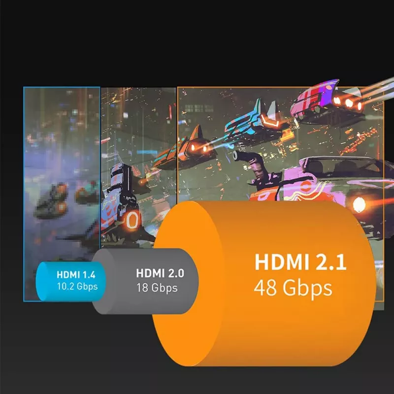 HDMI kabelis MANTA HDMI-3MC 3 m – atbalsta līdz 8K izšķirtspējai