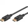 Essential Cable DisplayPort savienotājs > DisplayPort savienotājs, 8K / 120Hz (melns, 1 metrs, 40 Gbit/s, DisplayPort 2.0 / 2.1)