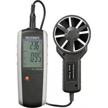Voltcraft® PL-130 AN Anemometrs 0,40 - 30,00 m/s