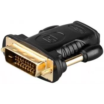 Goobay HDMI/DVI-D adapteris, HDMI standarta ligzda (A tips) -> DVI-D (24+1) spraudnis (68931)