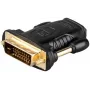 Goobay HDMI/DVI-D adapteris, HDMI standarta ligzda (A tips) -> DVI-D (24+1) spraudnis (68931)